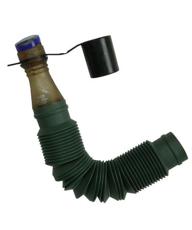 Primos 00912 Bull Horn Elk Call Support Shelf with Blue Reed Extends from 7" to 24", with Mouthpiece, Camo Cover 1 Snap-On Reed