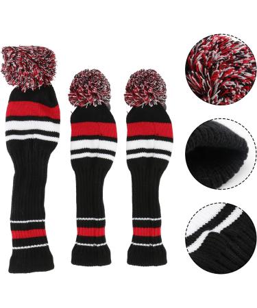 WINOMO 3 Pack Golf Club Head Covers Knitted Driver Headcovers for Ultimate Protection | International Shipping - Buy Online on SooperMarket.com