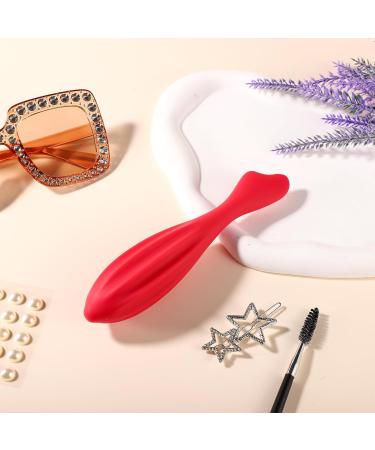 Buy Silicone Facial Roller - Rose Red Face Massage Tool for Women's Skin Care | International Shipping Available - Buy Online on SooperMarket.com