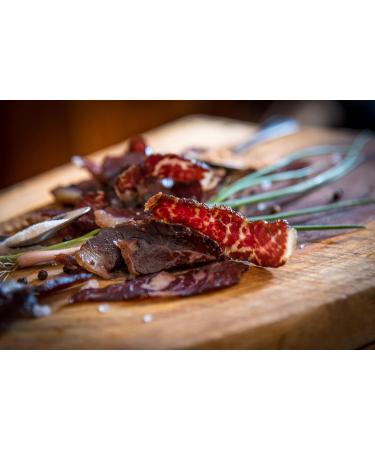 Biltong Boss Original Beef: High Protein Gluten-Free Snack for Paleo, Keto, Atkins Diets - 200g - Buy Online on SooperMarket.com