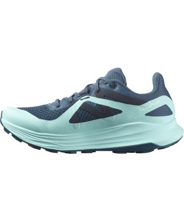 Salomon Ultra Flow Gore-Tex Waterproof Women Trail running shoes weatherproof damping from the street to the trails 41 1/3 EU Deep Dive Tanager Turquoise Carbon