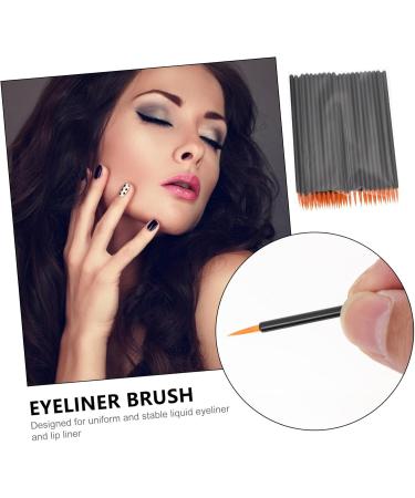 MUSISALY 100pcs Disposable Eyeliner Brush Cosmetic Eye Brush Eye Makeup Brush Makeup Eyeliner Wand Makeup Eyeliner Brush Eye Tool Brush Mini Eyeliner Brush Eyeliner Fiber Brush 9x6.5cm As Shown - Buy Online on SooperMarket.com