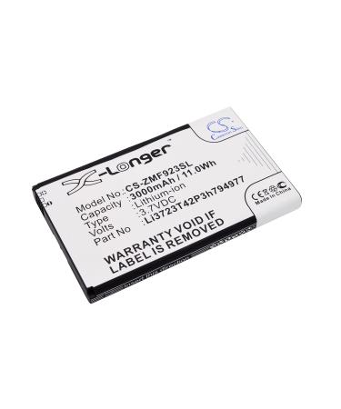 3000mAh Replacement Battery Compatible with Li3723T42P3h794977 LI3728T42P3H794977 MF923 Velocity