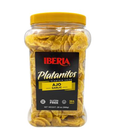Iberia Garlic Plantain Chips, 20 Oz.