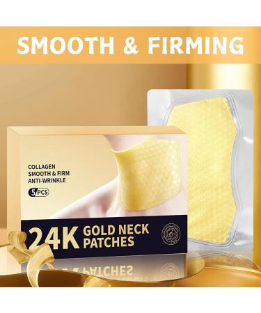 Collagen Neck Mask Dark Neck Remover Neck Wrinkle Patches Anti Aging Neck Mask 24K Gold Anti Wrinkle Patches For Skin Anti Ageing Neck Wrinkle Patch For Neck Tightening And tightening - Buy Online on SooperMarket.com