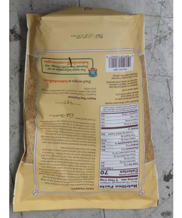 Bob's Red Mill Organic Whole Ground Golden Flaxseed Meal - 64oz (4lb) Pack - Buy Online on SooperMarket.com