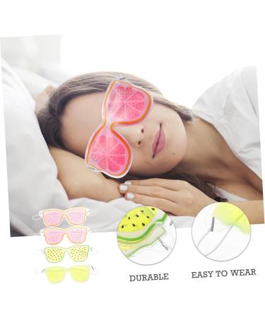 Lurrose 4pcs Gel Eye Mask Ice Pack Set - Cold Compress Cooling Eye Shade for Sleeping and Travel - Assorted Colors - 1 Count - Buy Online on SooperMarket.com