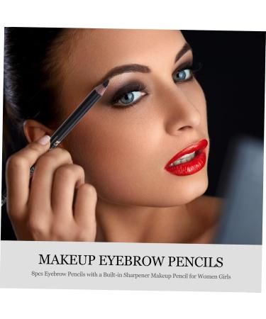 Beavorty 24 pcs Built-in Eyebrow Tool Pencil Makeup for in Beauty A Pencils Professional Girls Women - Buy Online on SooperMarket.com