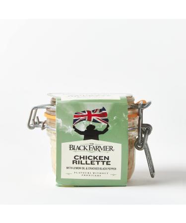 The Black Farmer | Chicken Rillette with Lemon Oil and Cracked Black Pepper 110g