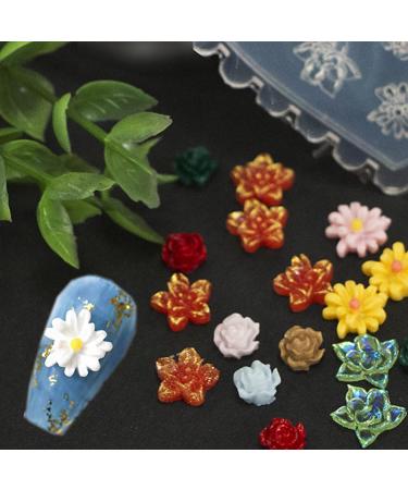 3D Nail Art Silicone Forms - Floral Butterfly Decorations & DIY Templates for Perfect Nail Art - Buy Online on SooperMarket.com