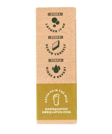 Dr. Squatch Zero Grit Gold Moss Men's All-Natural Bar Soap - Buy Online on SooperMarket.com