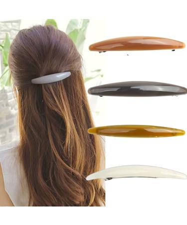 Hair Barrette Automatic Hair Clips for Women Thick Hair Girls Women Hair Pin Retro Hair Clasp