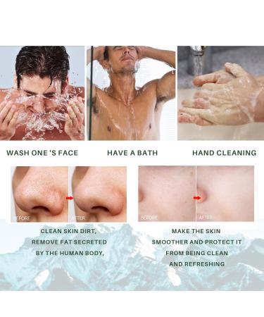 Handmade Men s Exfoliating Soap Bar | Citrus Cedar Shampoo & Body Scrub | Nourish & Cleanse Skin & Hair - Buy Online on SooperMarket.com