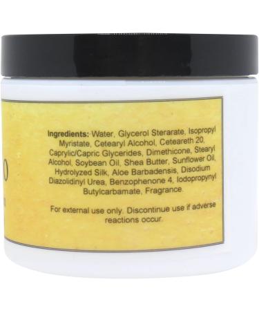 Eclectic Lady Limoncello Satin & Silk Body Cream - 2oz Phthalate-Free Lotion with Shea Butter Aloe & Vitamin E | Handcrafted in USA - Ideal Gift for Women - Buy Online on SooperMarket.com