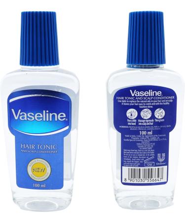 Vaseline Bundle With Vaseline Hair Tonic & Scalp Conditioner New Added Protection Healthy Strong Hair Treatment 100ml (Pack of 3) - Buy Online on SooperMarket.com