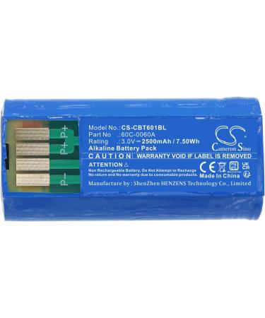Buy Afshan 2500mAh/3.0V 60C-0060A Battery Replacement for Cattron Theimeg 70C-0003KIT-C International Shipping Available - Buy Online on SooperMarket.com