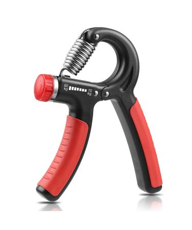 Niyikow Hand trainer forearm coach adjustable resistance 10-60kg grip gripped power trainer finger trainer hand forearm training device for athletes and restoration of the hand orange-1 pack