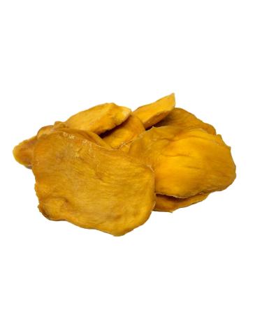 DELICE - Organic Dried Mango Slices | No added Sugar and Artificial Flavors | No Sulphure and NON-GMO| All Organic and Just Mango Slices In Resealable Bags!!! (1 LB) 1 Pound (Pack of 1)