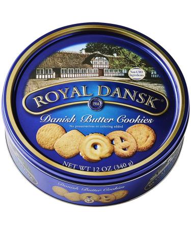 Royal Dansk Danish Cookie Selection No Preservatives or Coloring Added 12 Ounce