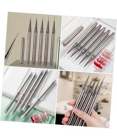 FOYTOKI Nail Art Drawing Pen Nail Design Liner Nail Art Liner Pen Manicure Pens Nail Line Pens Thin Nail Art Brush Manicure Liner Nail for Nail Art Manicure Painting Nail Painting Brush 18.00X1.00X1.00CM As Shown 2 - Buy Online on SooperMarket.com