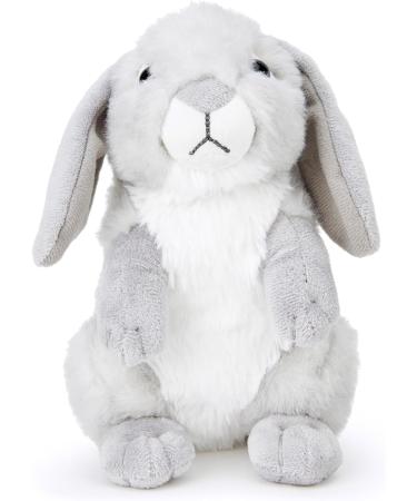 Zappi Co Eco-Friendly Bunny Rabbit Grey Plush Toy (20cm) - Charming Snuggly Safari Collection, 100% Recycled Material - Buy Online on SooperMarket.com