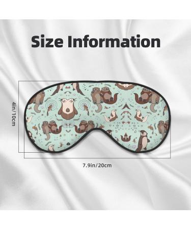 Buy SSIMOO Cartoon Cute Sleep Mask Adjustable & Breathable Eye Mask for Comfortable Sleep | International Shipping - Buy Online on SooperMarket.com