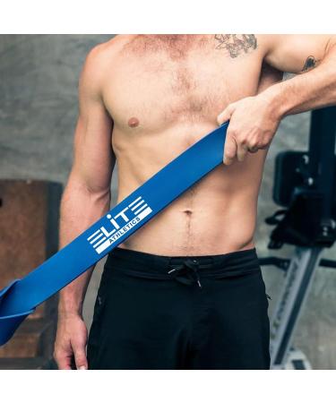 Pull Up Resistance Bands Set - Assist Exercise Bands for Stretching Mobility & Resistance Training - Long Workout Bands in Blue - Buy Online on SooperMarket.com
