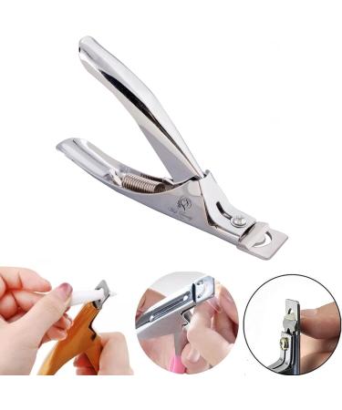 Professional Rustproof Nail Clippers for Acrylic & False Nails - Sharp Manicure Pedicure Trimmer Tool (Silver) - Buy Online on SooperMarket.com