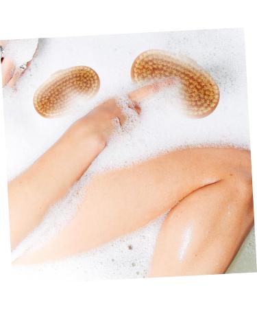 FRCOLOR 2pcs Handheld Body Brush & Massage Scrubber - Skin Care & Household Bath Accessory - Buy Online on SooperMarket.com