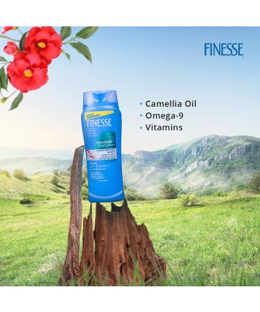 FINESSE 2 in 1 Texture Enhancing Shampoo & Unisex Conditioner - Self Adjusting 13 Ounce | Best for All Hair Types - International Shipping Available - Buy Online on SooperMarket.com