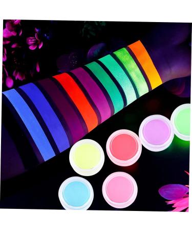 KALLORY 6pcs Fluorescent Eyeliner Waterproof Eyeliner Pencil Halloween Face Body Neon Paints Portable Makeup - Buy Online on SooperMarket.com