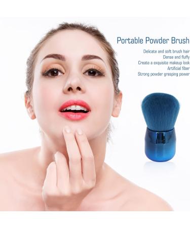 Glomora Blush Brush Soft Fluffy Hair Mushroom Head Make Up Brush for Bronzer Loose Powder Cosmetics Dark Blue - Buy Online on SooperMarket.com