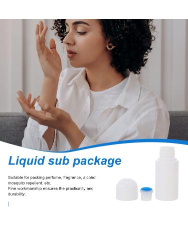 Mobestech 8Pcs Deodorant Bottles Sponge Head Applicator Liquid Bottles Refillable Sub Bottles Sponge Liniment Bottles Cosmetic Travel Lotion Storage Container 50ml (Color Random) - Buy Online on SooperMarket.com