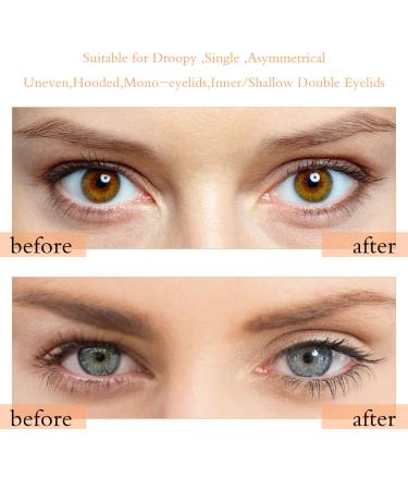 120 Pairs Lace Slim Eyelid Tape - Instant Eye Lift Strips for Saggy & Hooded Eyelids | Invisible Sticky Stickers - Buy Online on SooperMarket.com
