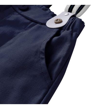 AmzBarley Baby Boys Formal Tuxedo Romper with Bowtie- Black 3-4 Years - Buy Online on SooperMarket.com