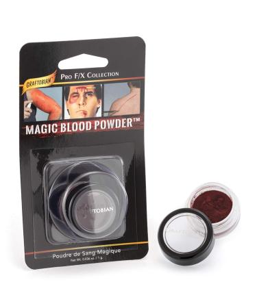 Graftobian Magic Blood Powder Shaker with Instructions - Special FX Makeup (0.04 oz)