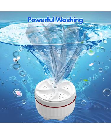 Portable Washing Machine Ultrasonic Cleaning For Washer Machine For Travel Dorm Apartment USB Auto S Washer Washer Machine For Sink - Buy Online on SooperMarket.com
