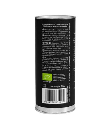 Bio Moya Matcha Tea Powder - 30g Premium Organic Green Tea from Uji Japan | Ideal for Japanese Tea Ceremony - Buy Online on SooperMarket.com