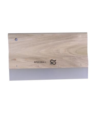 Speedball Urethane Squeegee  10-Inch for Silk Screen Printing Graphics on Paper  Cardboard  and Wood