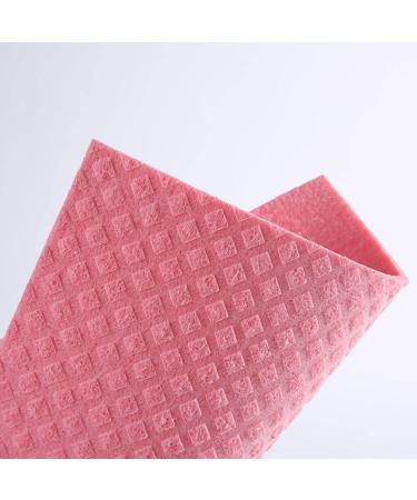 Cellulose Sponge Kitchen Absorbent Dish-Washing Sponge scouring pad Kitchen Cleaning Supplies rag Dish Towel Environmentally Friendly and Reusable Purple - Buy Online on SooperMarket.com