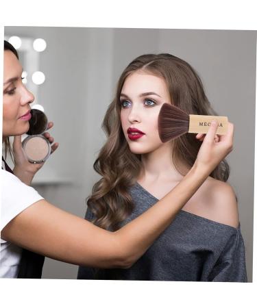Didiseaon Wooden Handle Makeup Brushes - Record Cleaning Brush Blending Blush & Highlighter | International Shipping - Buy Online on SooperMarket.com
