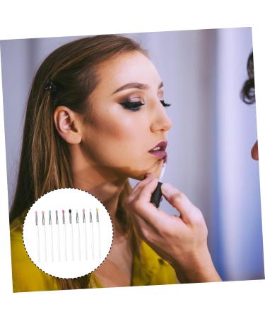 MUSISALY 10pcs Eye Shadow Brush Makeup Accessories Eye Smudge Brush Makeup Brush Face Wand Plastic Handle - Buy Online on SooperMarket.com