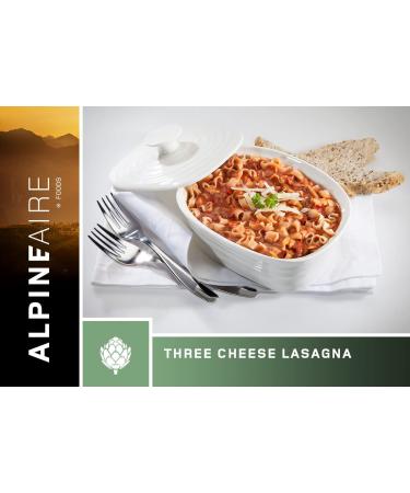 AlpineAire Three Cheese Lasagna - Gourmet Camping Meal - One Size - Buy Online on SooperMarket.com