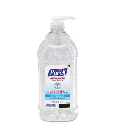Go-Jo Industries 9625-04 GOJO Pump Bottle PURELL Instant Hand Sanitizer 2 L