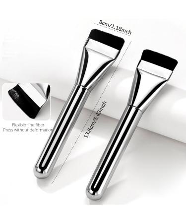 Flat Foundation Brush - Streak-Free Liquid Makeup Applicator | Soft Bristles for Natural Finish - Buy Online on SooperMarket.com