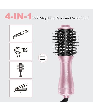 DAN Technology 2-inch Small Hair Dryer Brush - Lightweight Electric Ceramic Brush & Styler for Women - Buy Online on SooperMarket.com