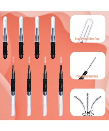 Buy 100pcs Micro Eyebrow Brush Set - Portable Eyebrow Lamination & Spoolie Brushes for Eyebrows & Lash Lift Tools | International Shipping Available - Buy Online on SooperMarket.com