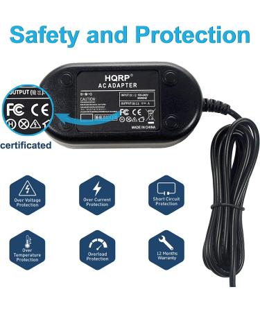 HQRP AC Adapter Charger for JVC AP-V14 AP-V15 AP-V16 AP-V17 AP-V18 AP-V19 AP-V20 AP-V21 Camcorder - Desk Style Charger - Buy Online on SooperMarket.com