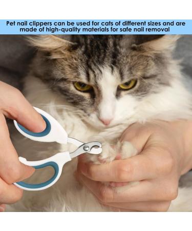 Professional Blue Cat Nail Clippers - XXTTXX Claw Scissors for Safe Cat Grooming | Buy Internationally - Buy Online on SooperMarket.com