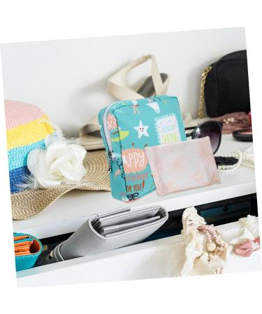 PLAFOPE 4pcs Sanitary Napkin Storage Bag - Multi-function Organizer for Teens and Nursing Moms | Tampon Purse & Makeup Organiser - Buy Online on SooperMarket.com